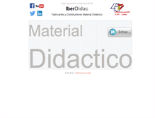 Tablet Screenshot of iberdidac.org